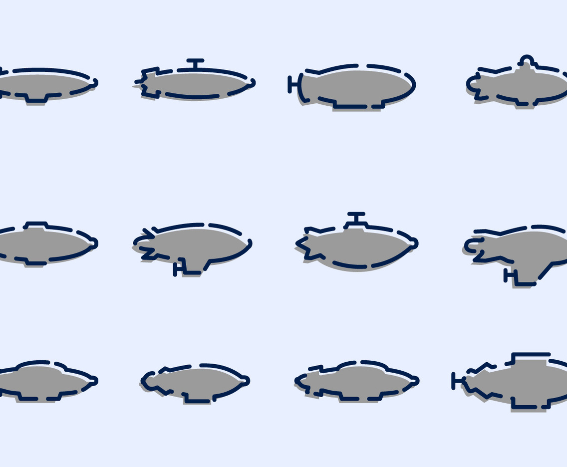Blimp Silhouettes Pack