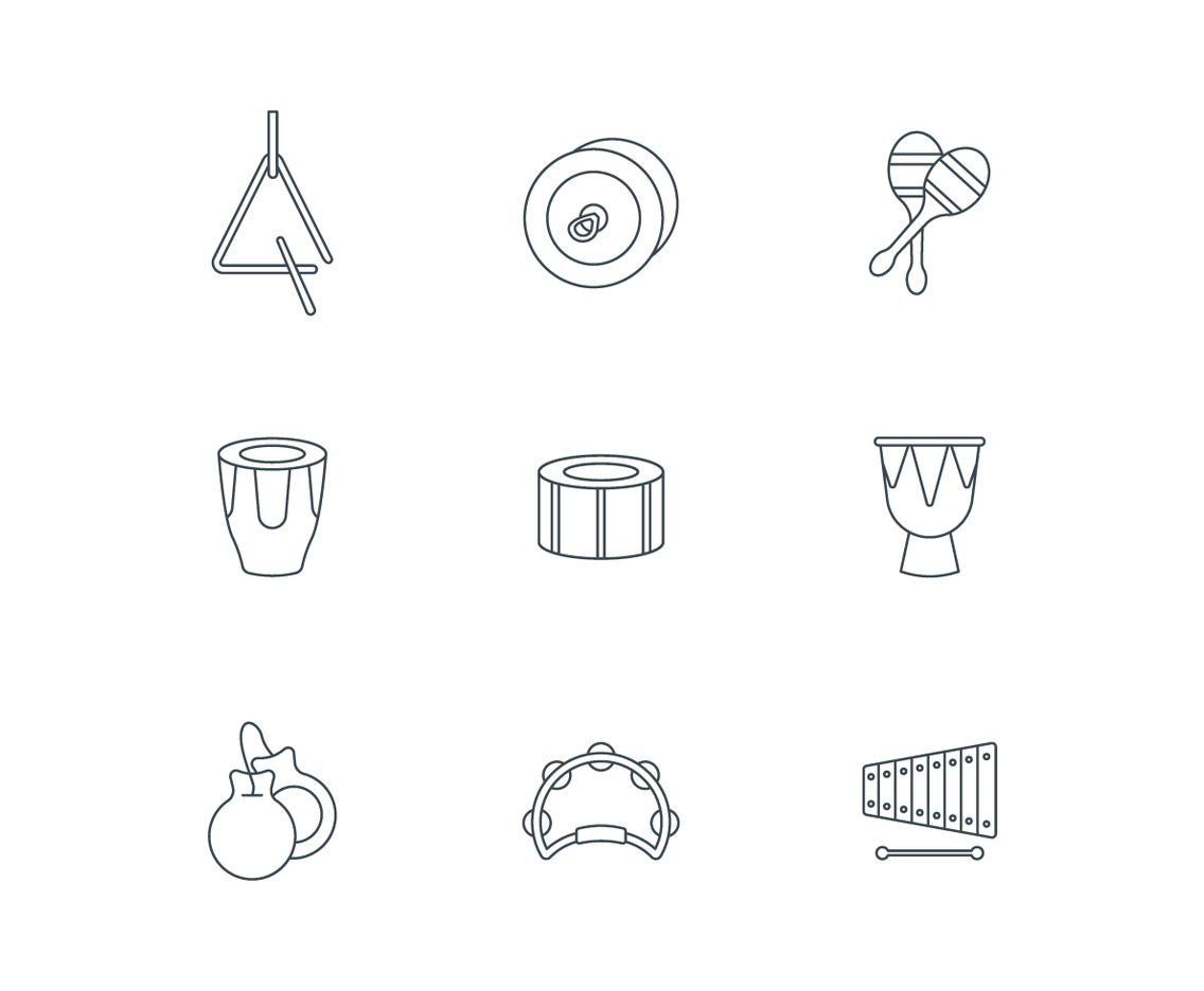 Percussion Icons