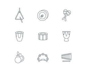 Percussion Icons