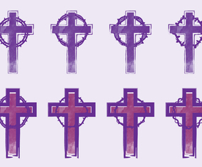 Lent Cross