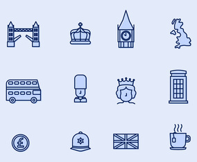 British Vector Icon