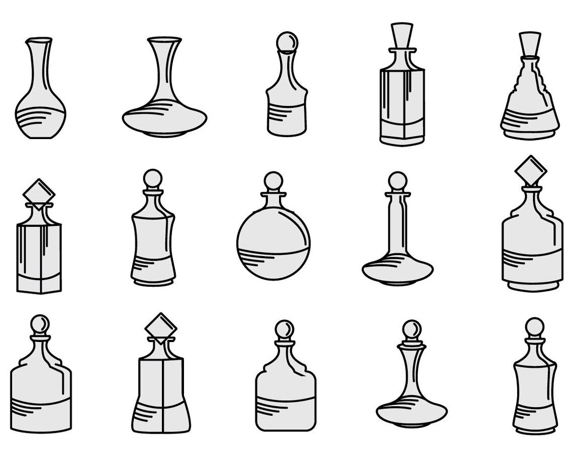 Decanter Lineart