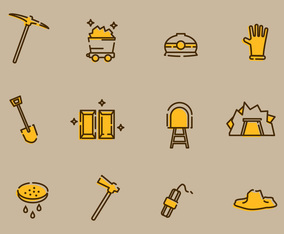Gold Mine Icon Assets
