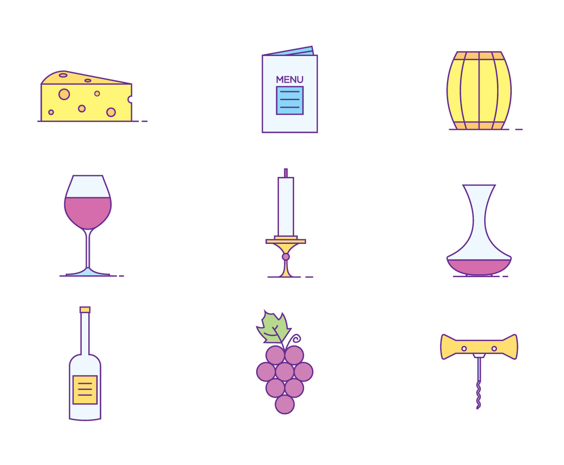 Wine Icons