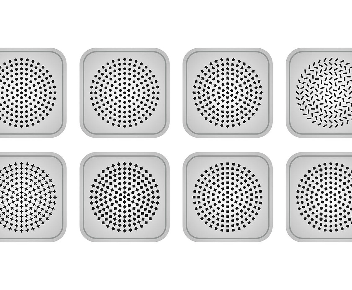 Vector Of Speaker Grill