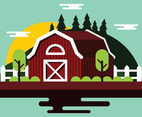 Farm Vector Illustration
