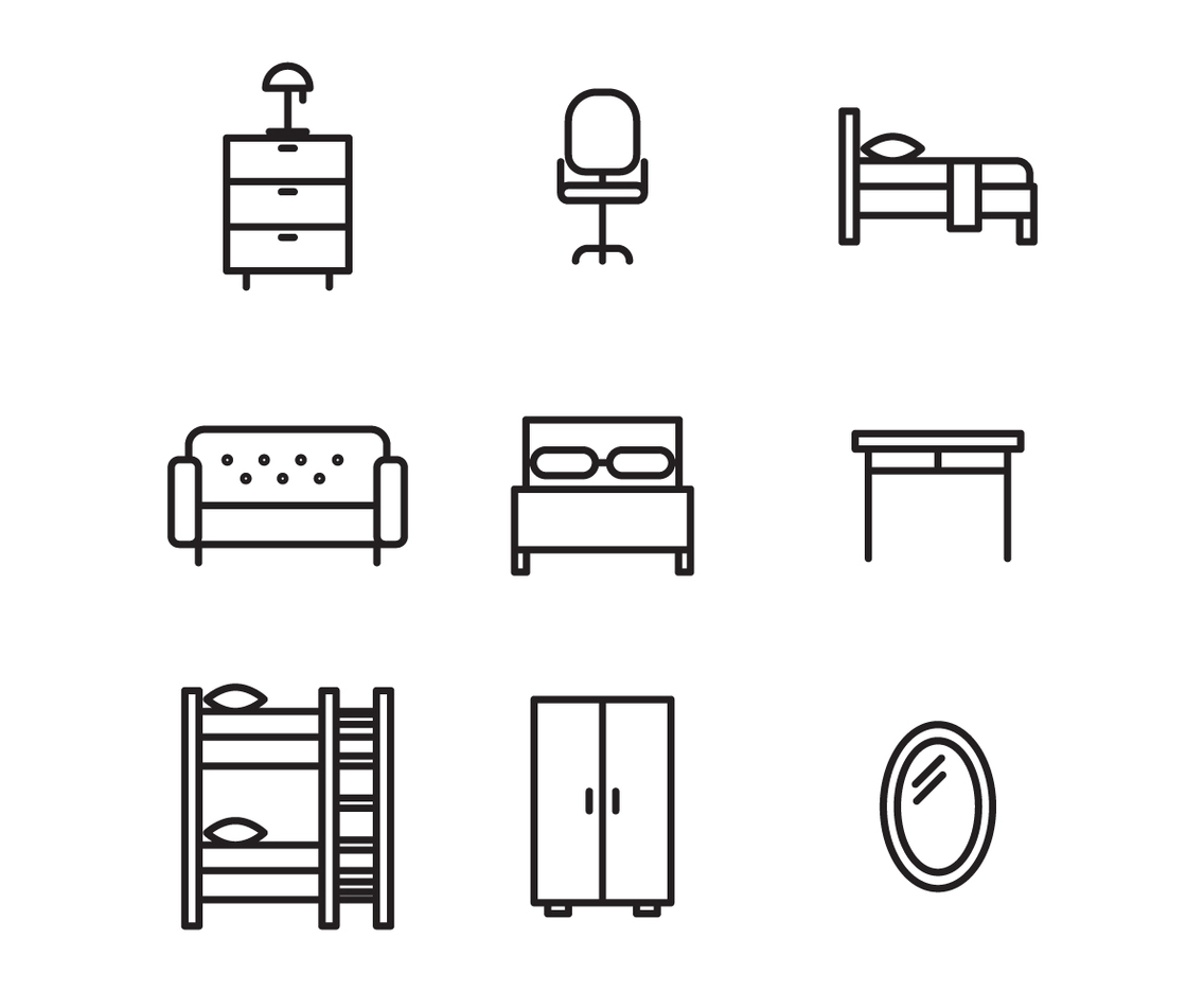 Black And White Furniture