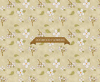 Dogwood Flowers Background