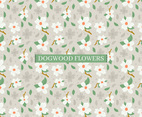 Dogwood Flowers Background