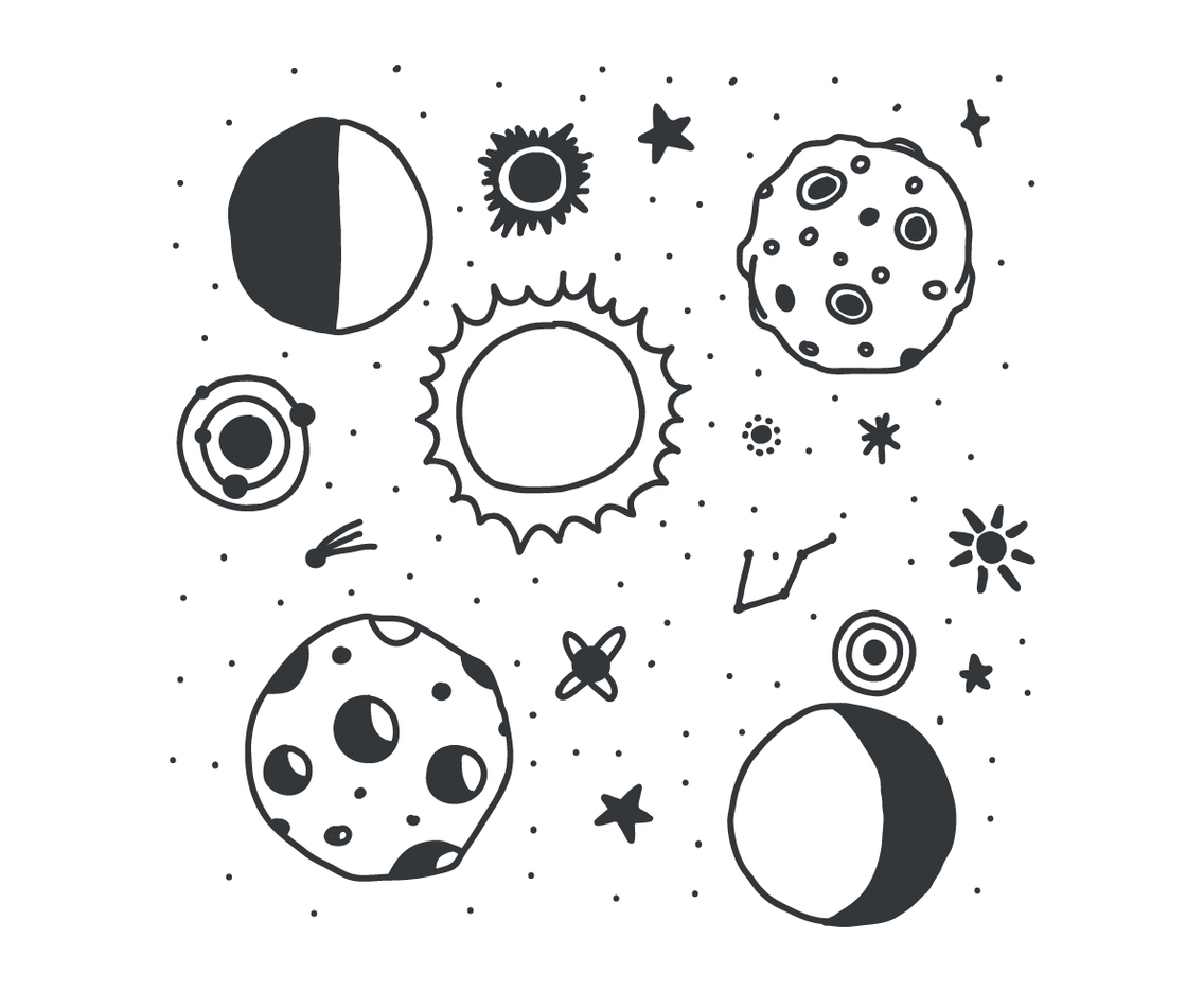 Black  White Eclipse