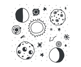 Black  White Eclipse