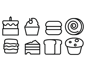 Bread and Bakery Icons