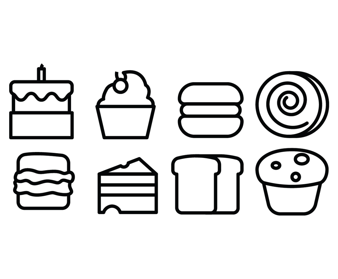 Bread and Bakery Icons