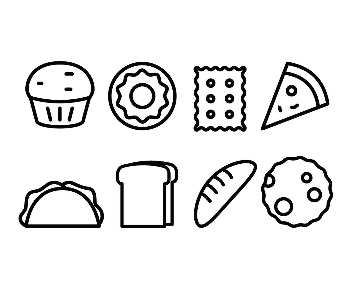 Bread and Bakery Icons