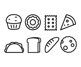 Bread and Bakery Icons