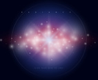 Radiance Vector Background, Editable Template