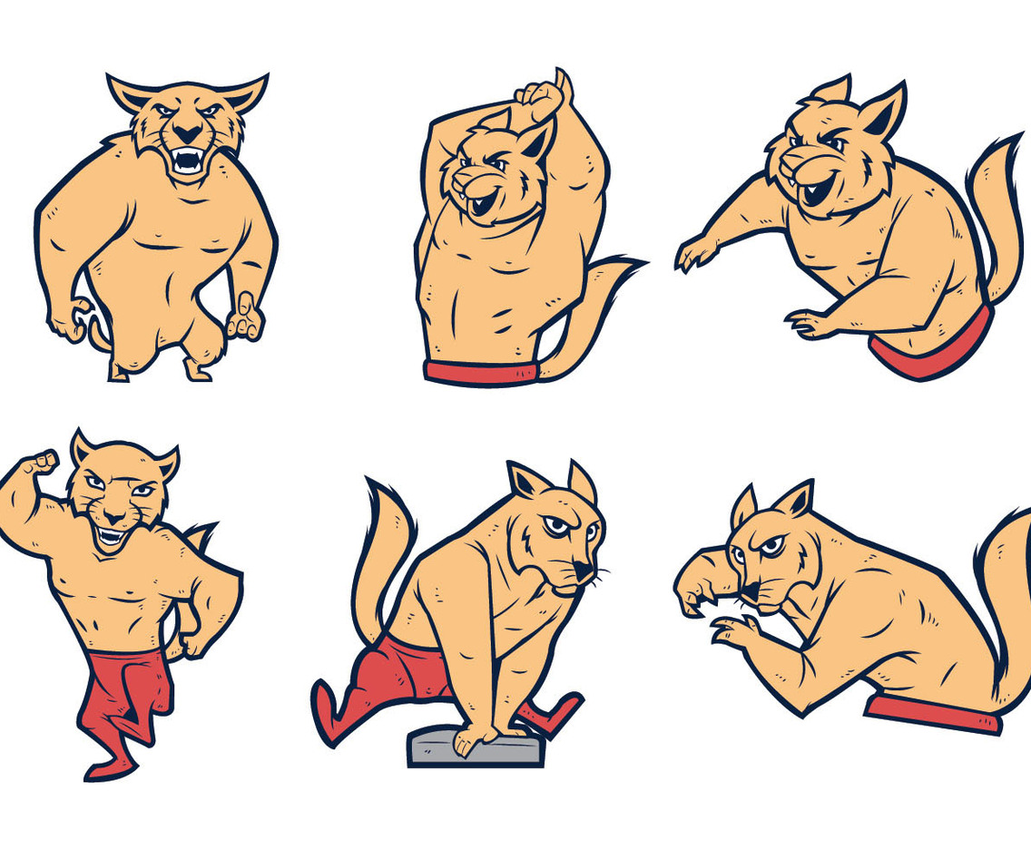 Free Wild Cat Vector