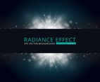 Radiance Vector Background, Editable Template