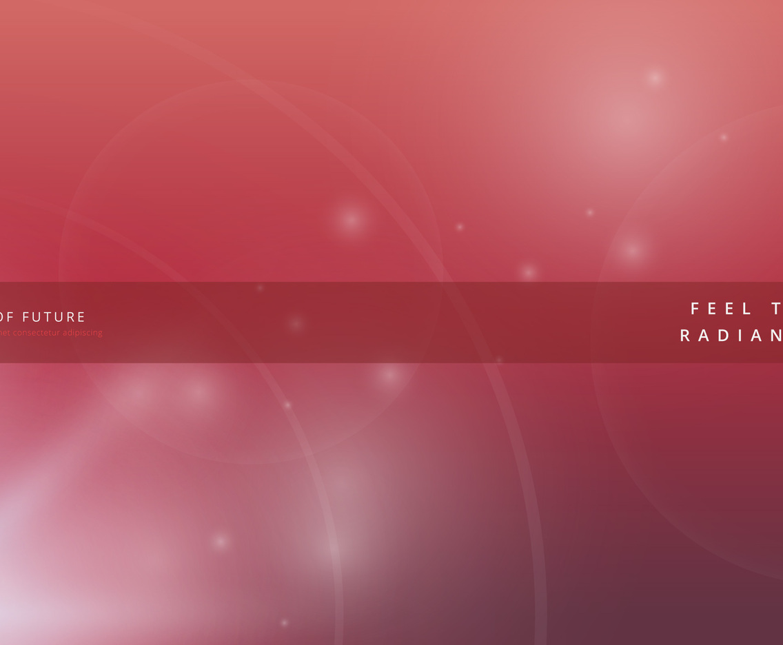 Radiance Vector Background, Editable Template