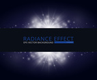 Radiance Vector Background, Editable Template