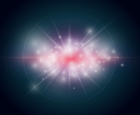Radiance Vector Background, Editable Template