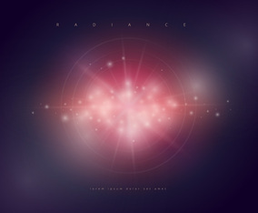 Radiance Vector Background, Editable Template