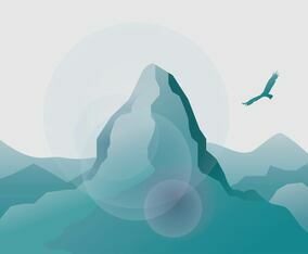 Matterhorn Background Vector