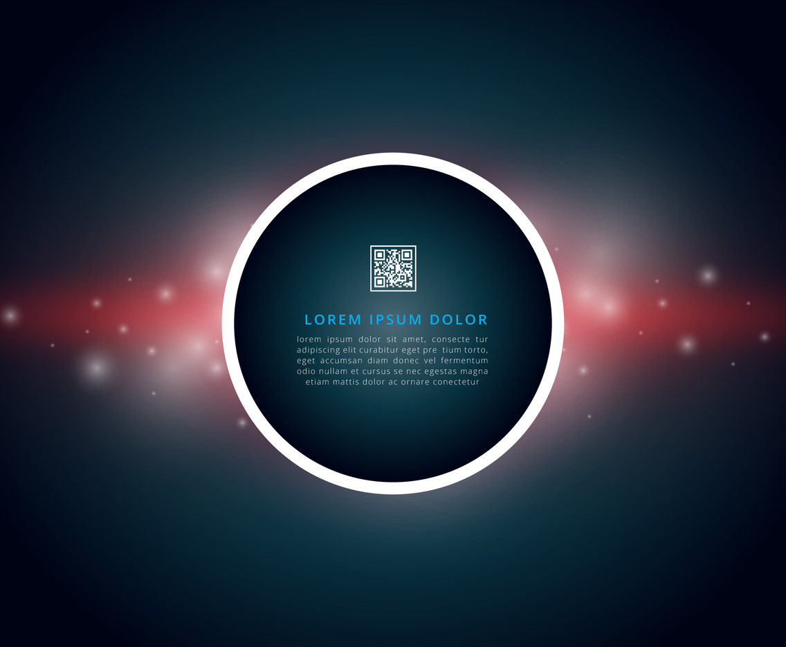 Radiance Vector Background, Editable Template