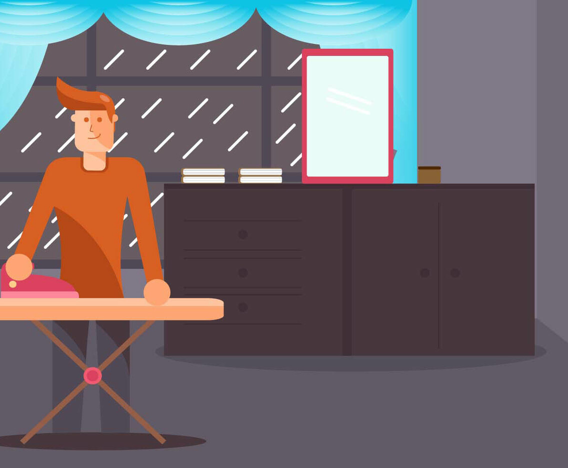 ironing board Vector