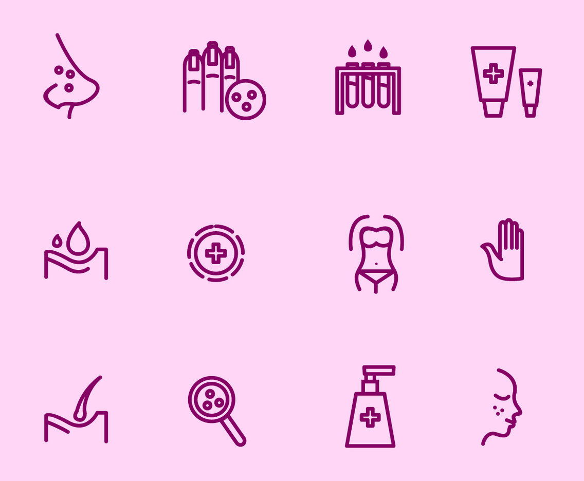 Dermatology Icons