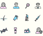 Dermatology Vector Icons