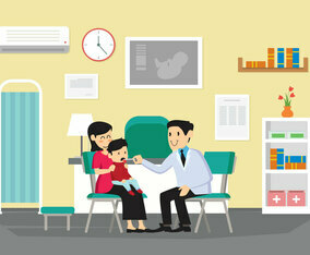 Pediatrician Vector