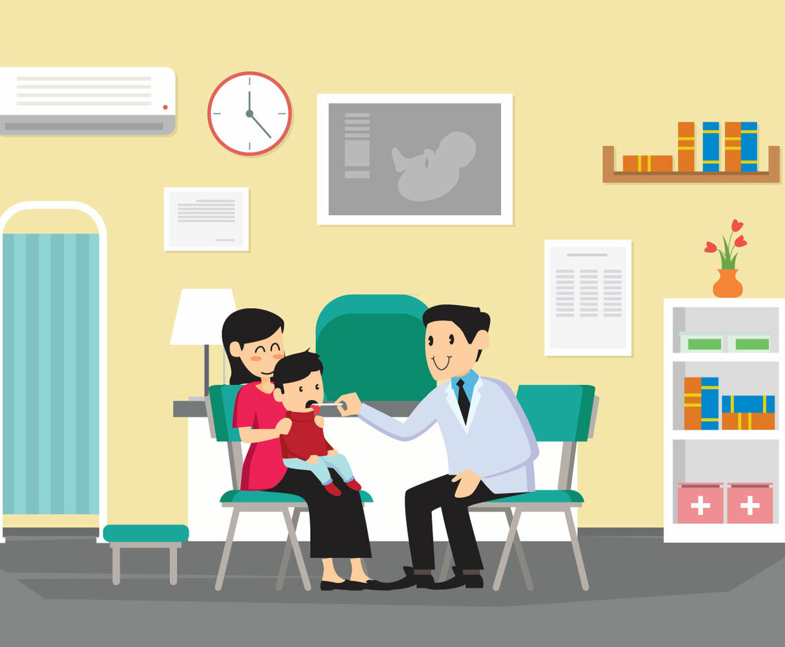 Pediatrician Vector