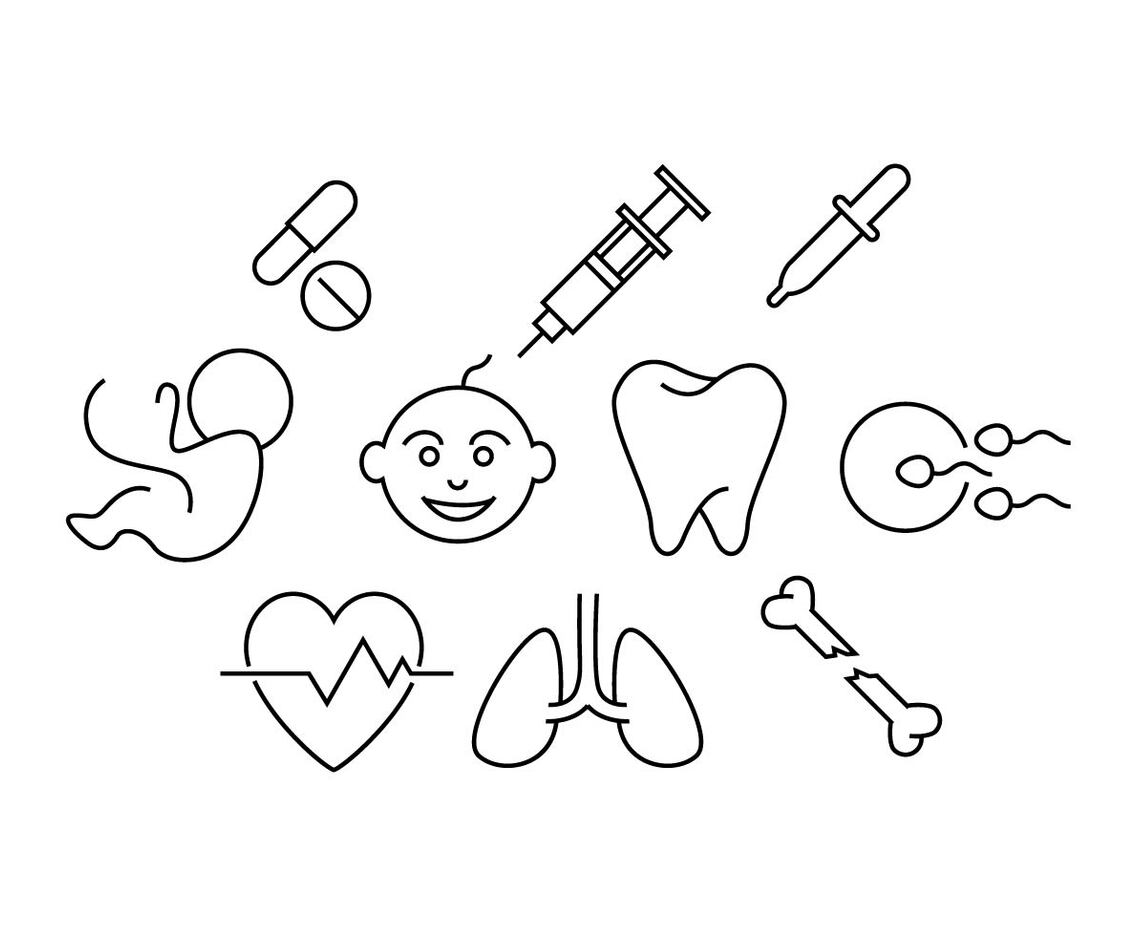 Free Medical Line Icon Vector