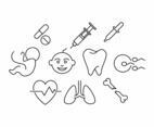 Free Medical Line Icon Vector