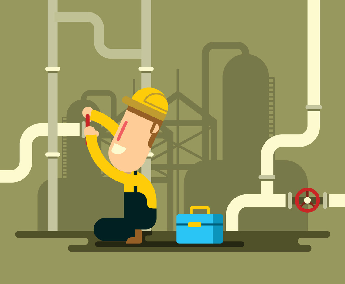 Tradesman Vector Illustration