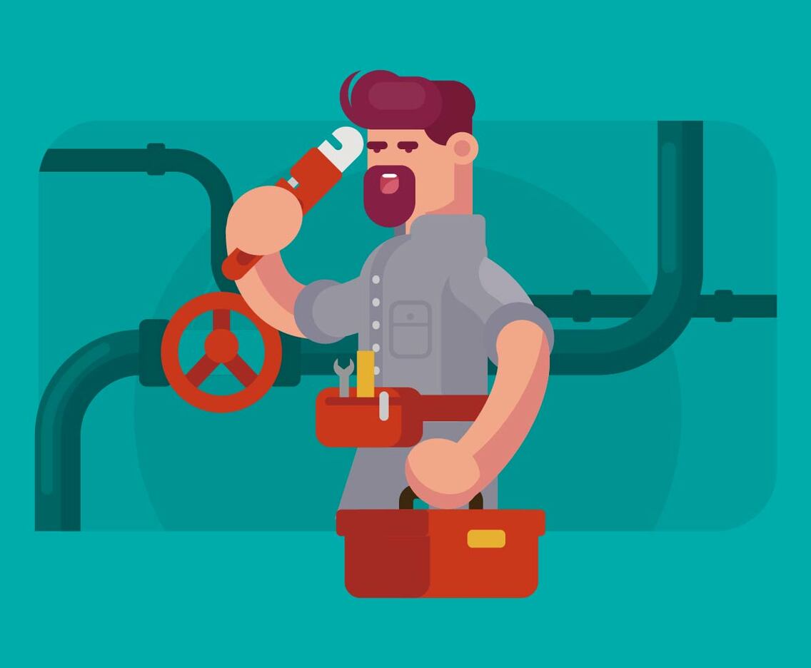 Tradesman Illustration