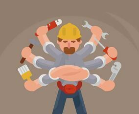 Tradesman Illustration