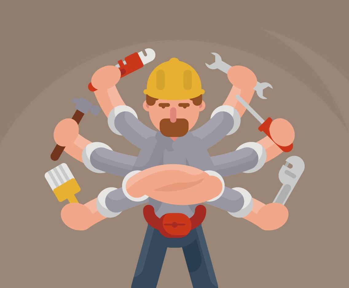 Tradesman Illustration