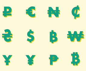 Vector Currency Symbols