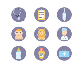 Pediatrics Icons