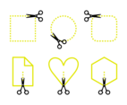 Scissors icons
