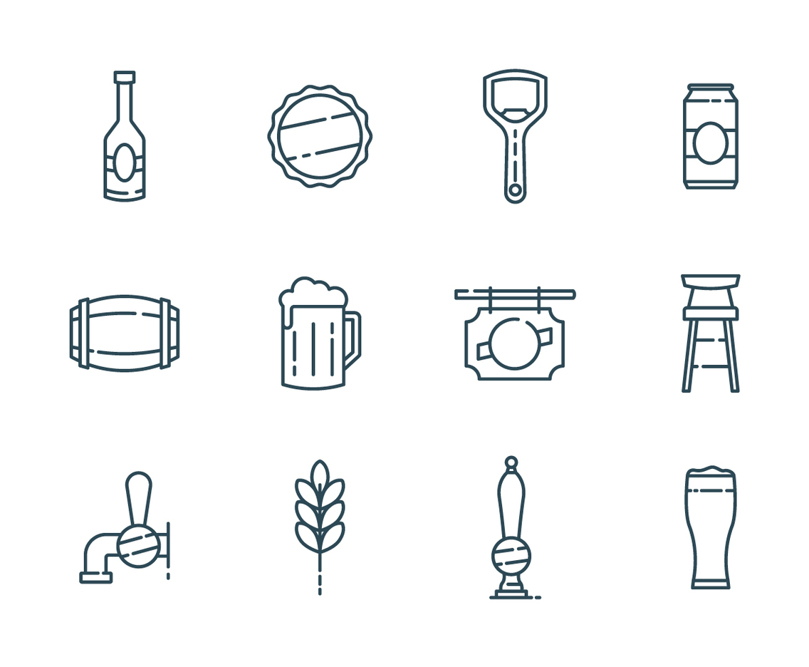 Beer Bar Icons