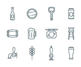Beer  Bar Icons