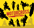 Motorcross Silhouettes