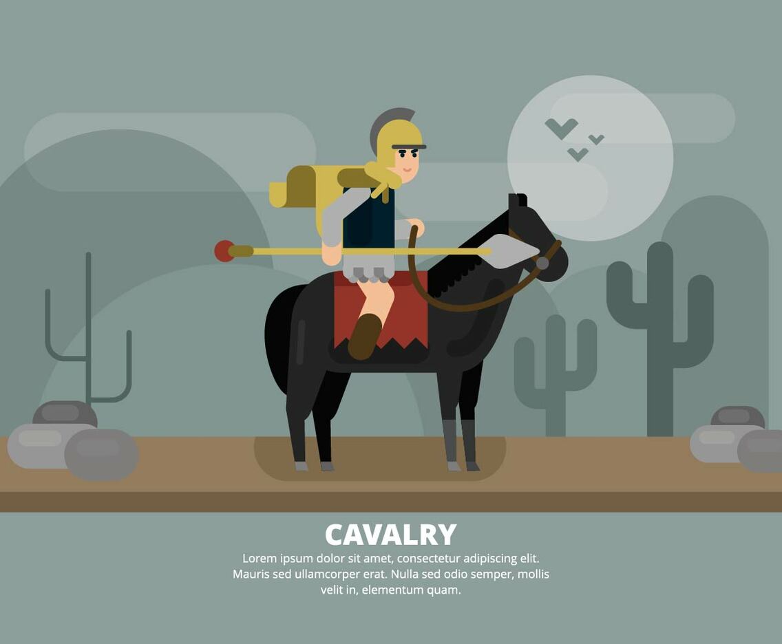 Cavalry Illustration