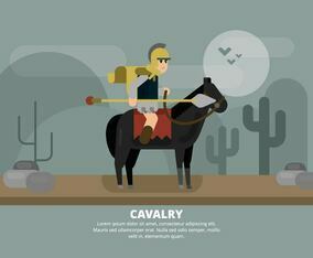Cavalry Illustration
