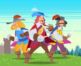 Three Musketeer