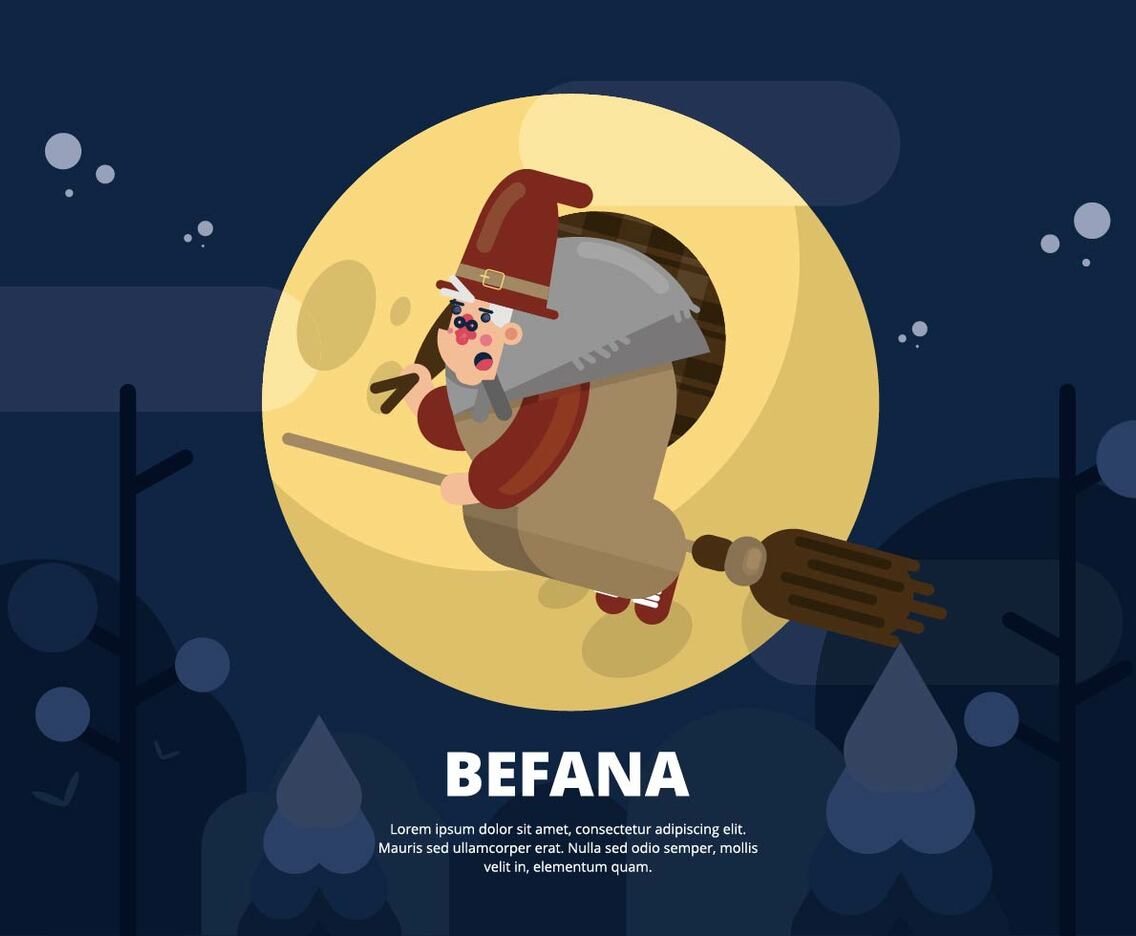 Befana Illustration