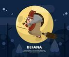 Befana Illustration